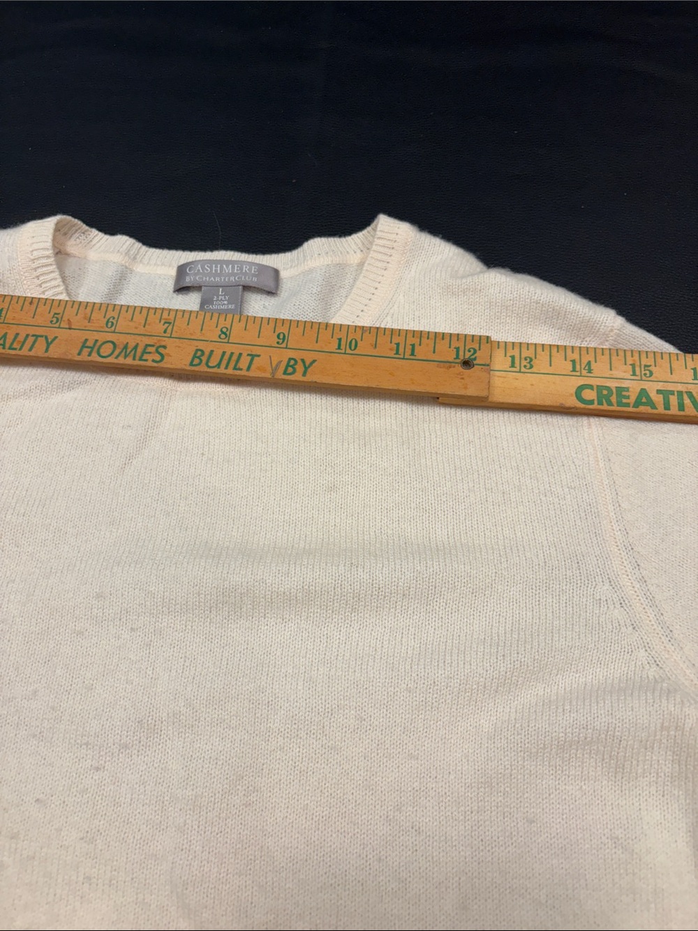 Charter club 2 ply cashmere sweater - Picture 6 of 9